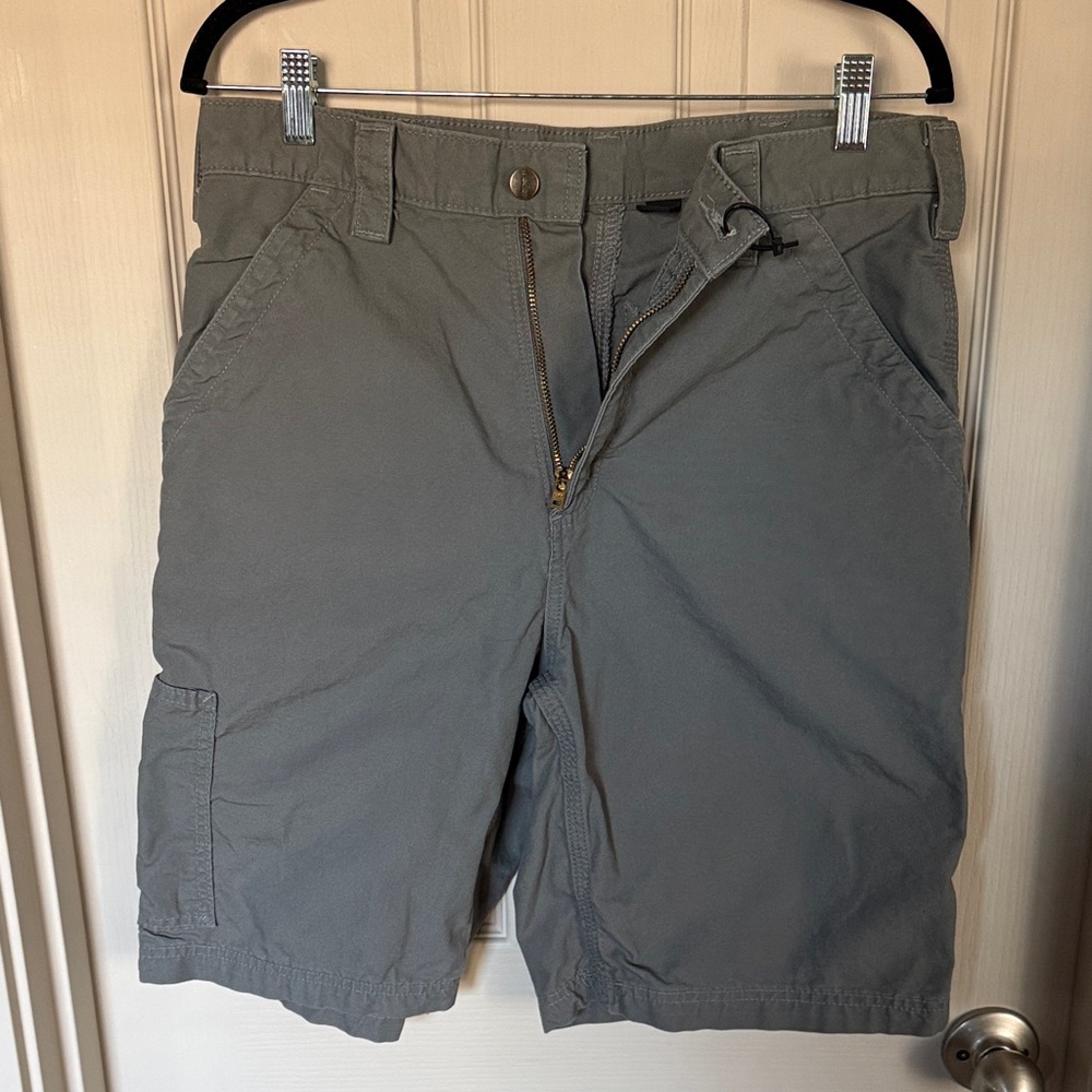 Men's Gray Cargo Shorts
